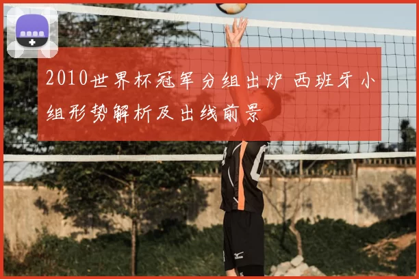 2010世界杯冠军分组出炉 西班牙小组形势解析及出线前景